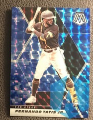 2021 Panini Mosaic  Blue Camo Prizm FERNANDO TATIS JR.#124 San Diego Padres